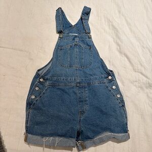 Old Navy Light Blue Denim Overalls